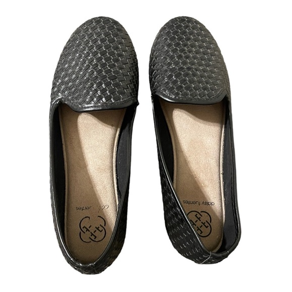 Women's Braided Detail Flats Shoes Pointed Toe Soft Sole Comfy Slip On - Picture 1 of 7